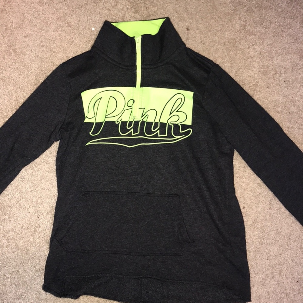 Victoria Secret PINK quarter (1/4) zip sweatshirt